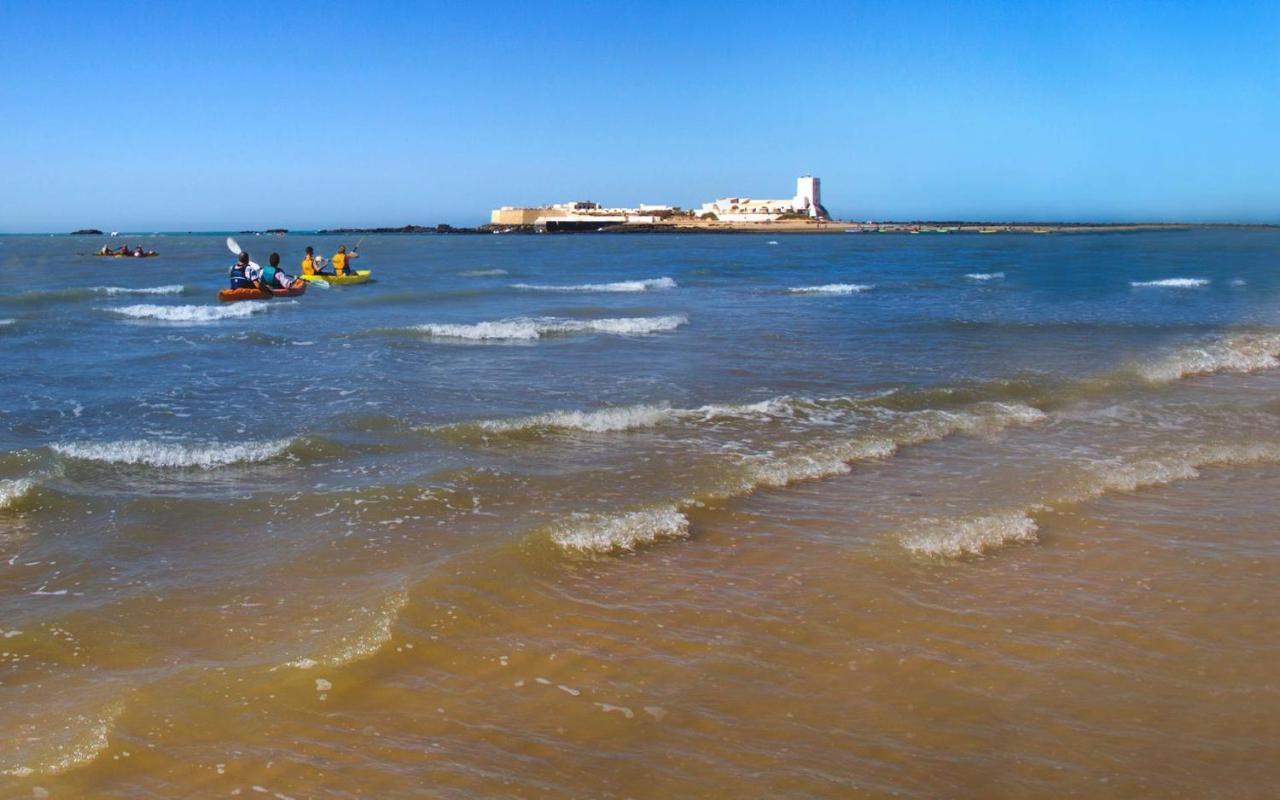 La Barrosa-Novo Sancti Petri, Wifi, Aire Acondicionado, Parking Appartement Chiclana de la Frontera Buitenkant foto